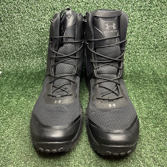 Under Armour Micro G Valsetz Zip Tactical Boots Size 14 Black 3023748-001 main image 9